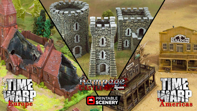 Printable Scenery 3D Printable Wargame Miniature Terrain