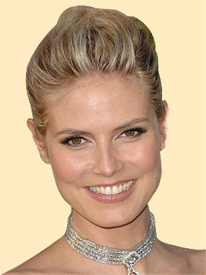 heidi klum hairstyles. Heidi Klum Updo Hairstyles