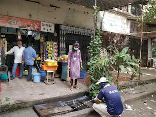 मीरा रोड में दवा का छिड़काव | #NayaSaberaNetwork