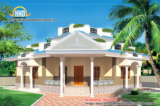 1 storey 4 bedroom villa -  147 Square Meter (1590 Square Feet) - February 2012