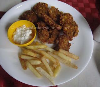 Crispy Chicken French Fries Mango Sauce at Mango People Gariahat Kolkata