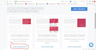 tutorial cara memasang widget instagram di blogger