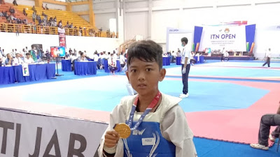    Imam Prawira Yudha, Siswa Klas 6 SD Rajawali Juara Turnamen Taekwondo Se-Jawa Barat