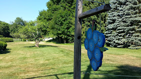 sign at entrance to Gianetti's U-Pick Blueberries