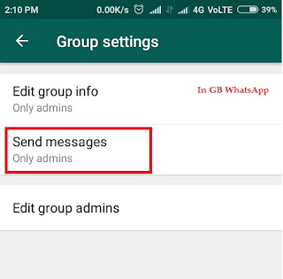 Create WhatsApp Group Where Admins can Post only
