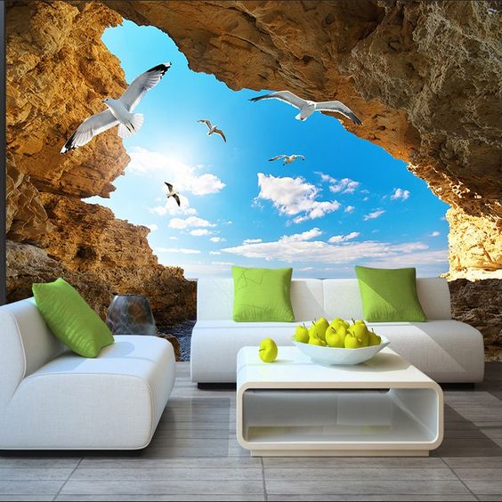 Best 3D wallpaper designs for living room and 3D wall art images