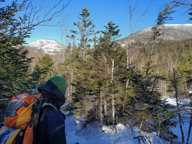 A mid December attempt to bushwhack to a back-country crag known as The Captain, deeply nestled between South Hancock, Mount Carrigain, and Sawyer River.