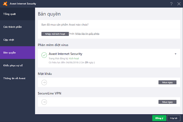 - Phần mềm diệt và quét virut Avast Premier 2018 bản quyền 10 năm (2)