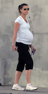 Bridget Moynahan Pregnant Candids