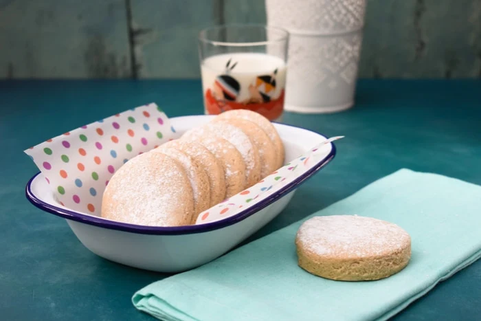 Pumpkin Spice Shortbread Cookies