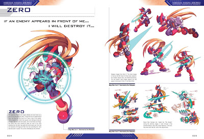 Mega Man Zero Official Complete Works sample