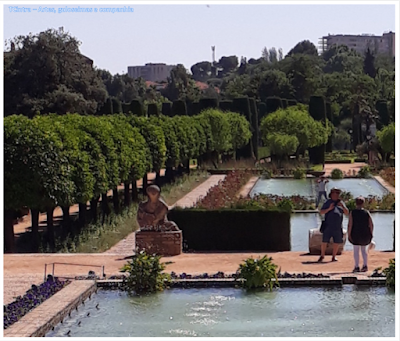 Topiária; Jardins do Alcázar; Alcázar de los Reyes Cristianos;