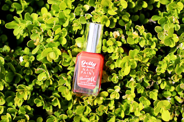 Barry M Gelly Hi Shine Nail Paint in Satsuma