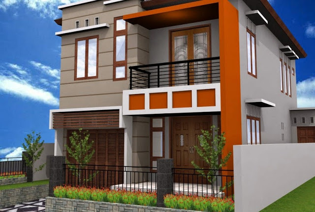  Desain  Rumah  Minimalis 2  Lantai  Yang Simple  Tapi Lengkap