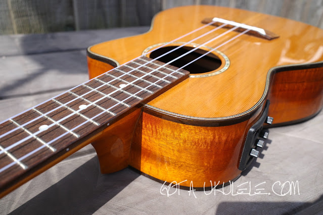 Ohana TK-260GCE Ukulele decor