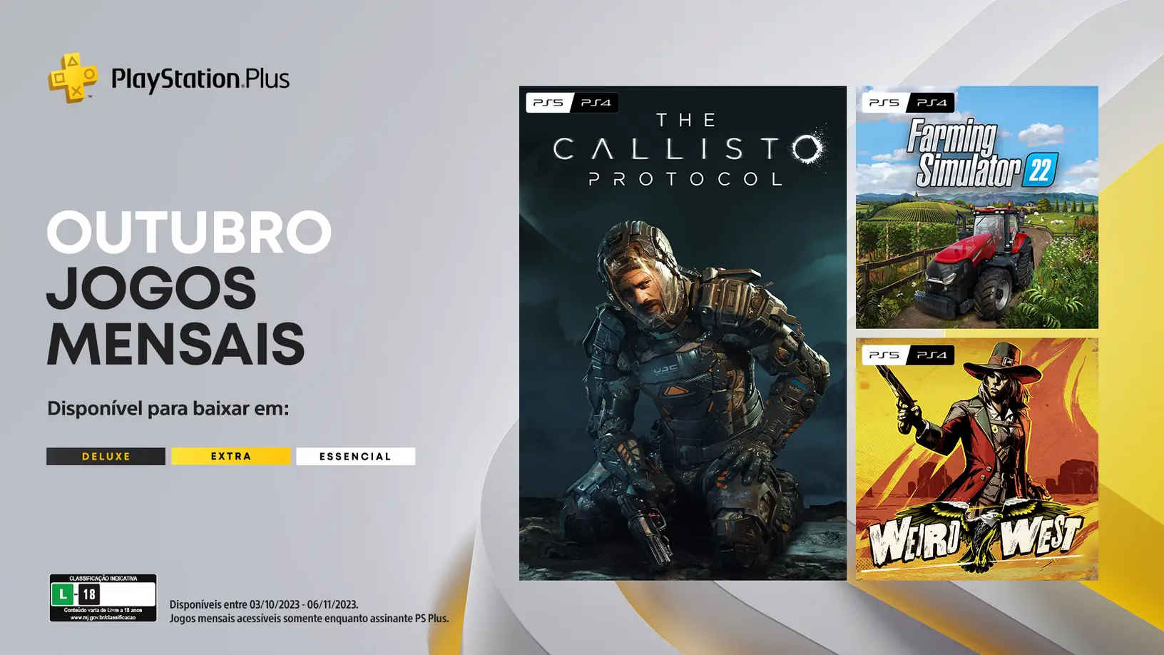 PS Plus: veja a lista de jogos grátis para setembro de 2023