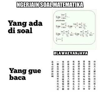 25 Meme Matematika Ini Lucu Banget Bikin Ngakak Pakai Rumus