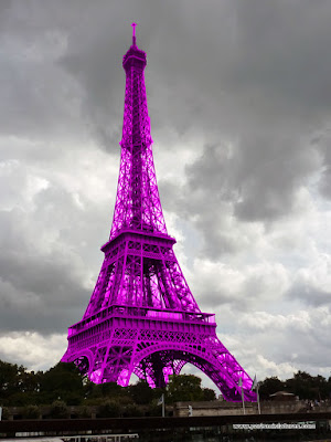 Pink Eiffel Tower