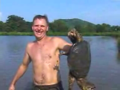 the turtle man portrayal