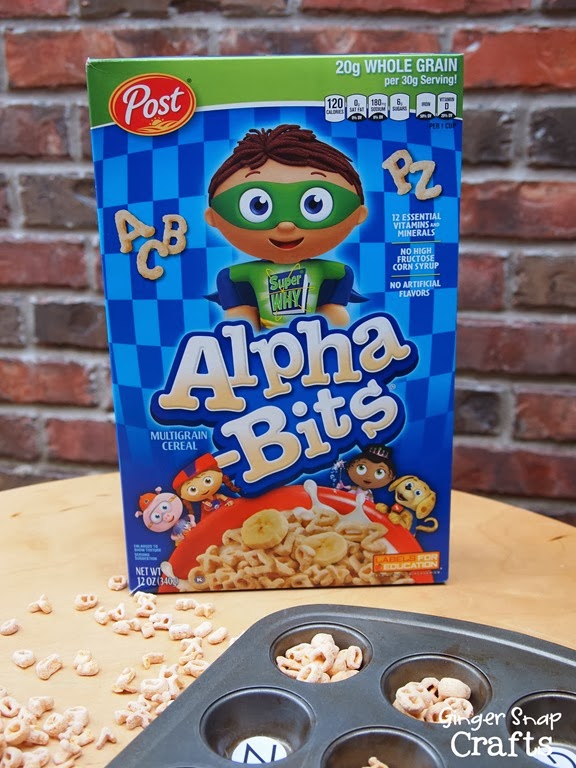Alpha-Bits game for preschoolers