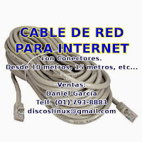 Cable de Red para Internet, Lan Speedy Movistar Claro, Dixon UTP Cat5e, PS3 PS4, Los Olivos, Lima, Cono Norte