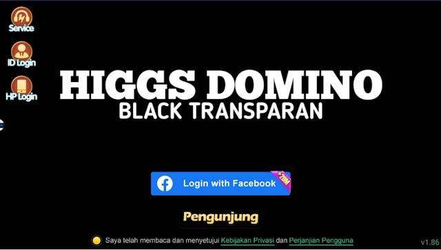 Tema Black Transparan Higgs Domino N RP V1.86 X8 Speeder V2.0 Pro P1H1 P1H4 P1H5 Terbaru Link Download 2022