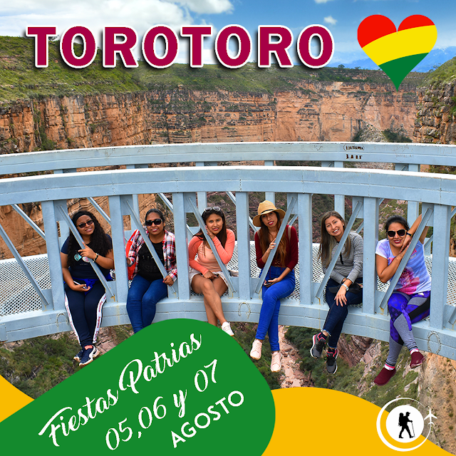 tour torotoro 6 agosto vision tours aventurismo turismo bolivia torotoro norte potosi el molino aventura extrema