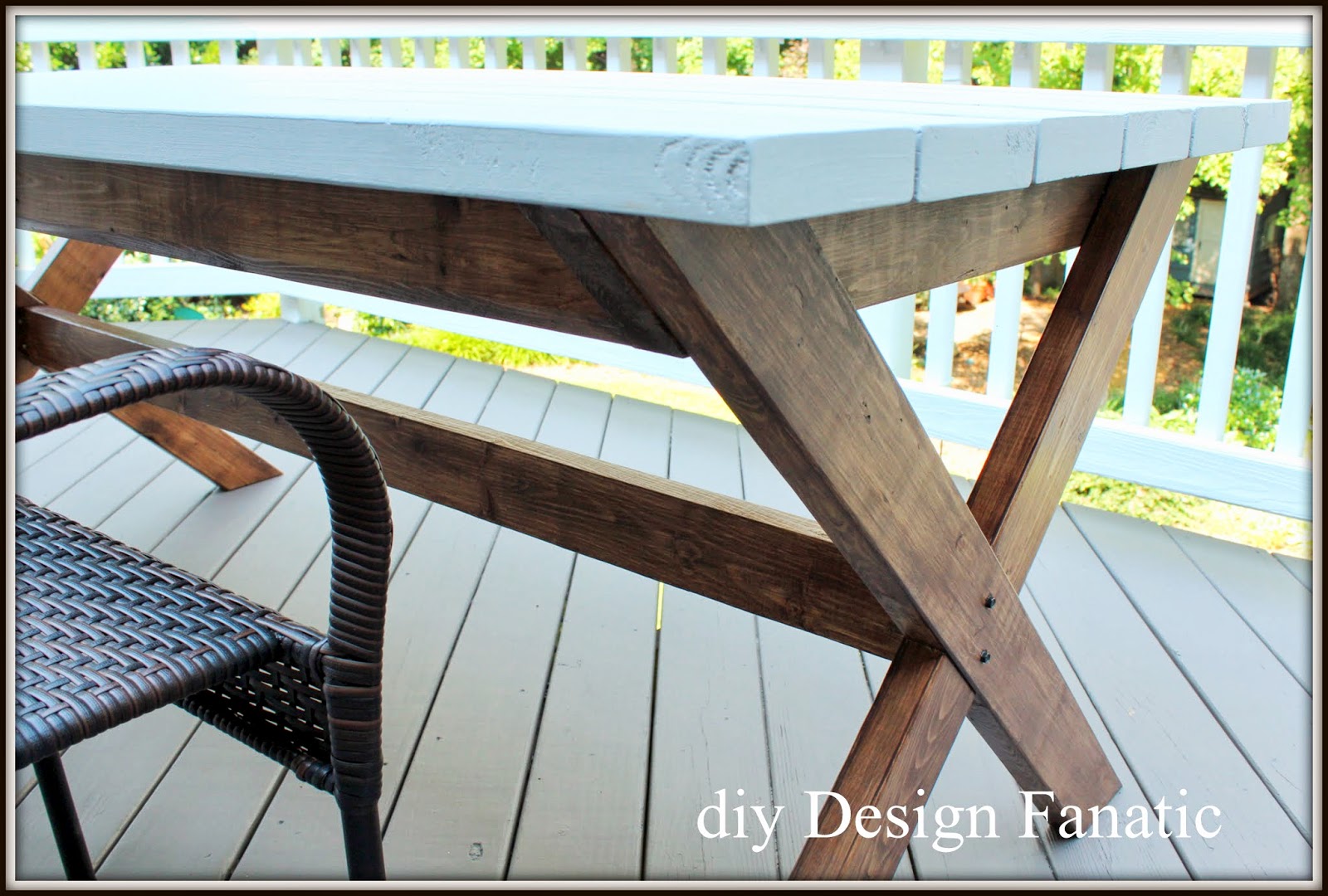 how to make a picnic table
