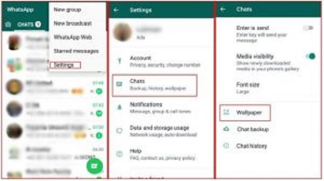 Cara Mengubah Tema WhatsApp Menjadi Pink