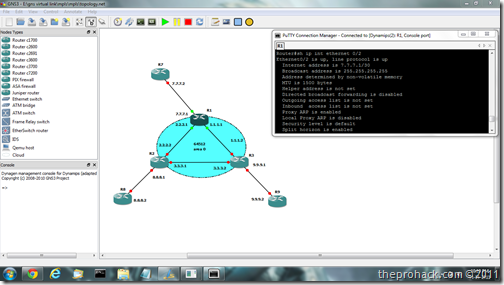 GNS3 topology with putty connection manager -5 software I cant live without on my laptop -  theprohack.com