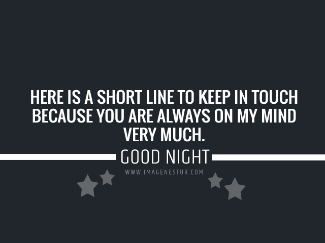 good night quote for her