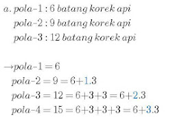 Jawaban PG Uji Kompetensi Bab 1 Matematika Kelas 8 SMP Halaman 34 (POLA BILANGAN)