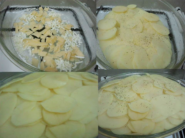 potato gratin step by step