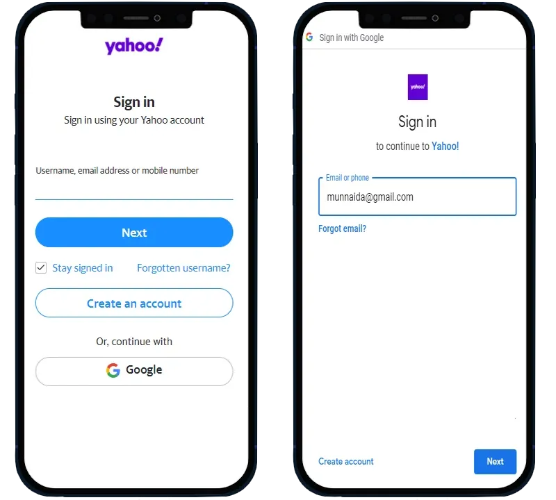 طريقتان لإنشاء حساب بريد إلكتروني Yahoo