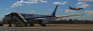 ANA Dreamliners at Haneda Airport as ANA sets to expand service to Ho Chi Minh City