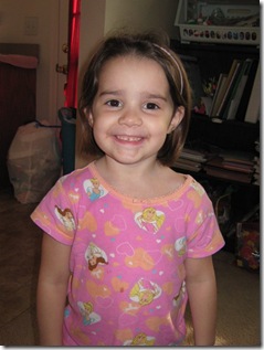 new hair cut for lizzi 8.20
