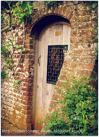 secret door,  Petersfield Physic Garden