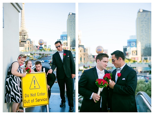 vegas strip wedding