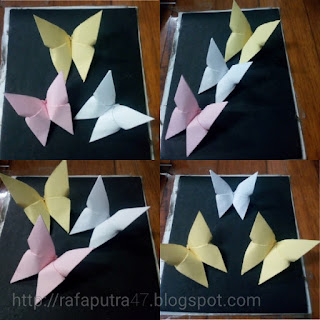 Origami kupu kupu cantik