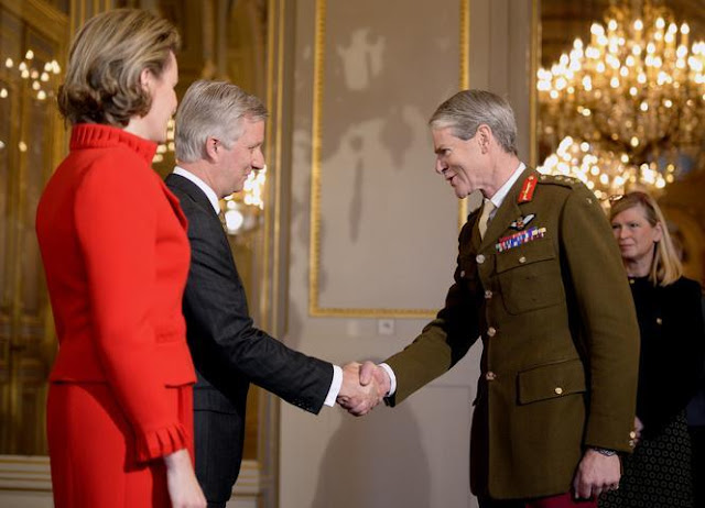 King Philippe of Belgium and Queen Mathilde of Belgium hosted the second New Year’s reception