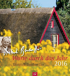 Worte durch das Jahr 2016: Wandkalender