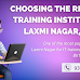 Choosing the Right IT Training Institute in Laxmi Nagar, Delhi