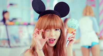 Hyuna - Minnie Mouse 4minute Ice Cream