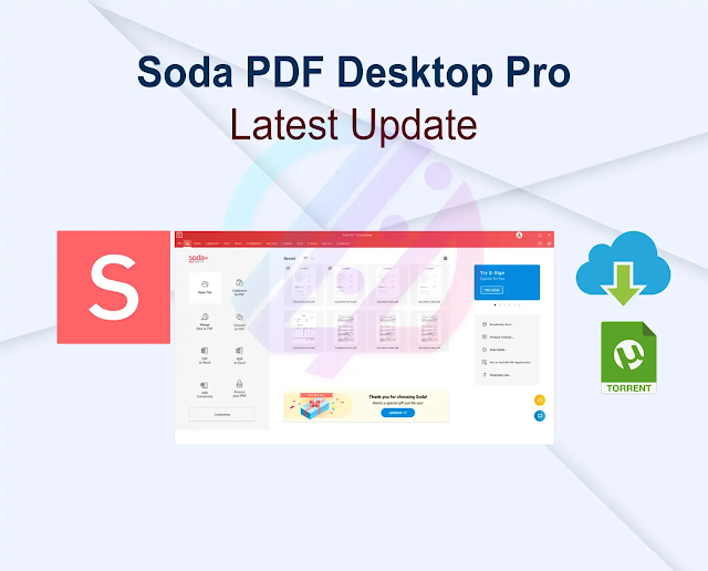 Soda PDF Desktop Pro 14.0.407.21614 + Activator Latest Update