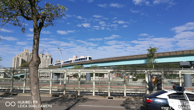 A street view of MRT in Maokong Gondola