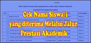 adik semuanya apa kabar kalian semuanya semoga tetap sehat ya untuk tetap rajin menuntut i Cek Hasil Pengumuman PPDB Jalur Prestasi Tahun 2018