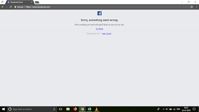 Facebook stopped!