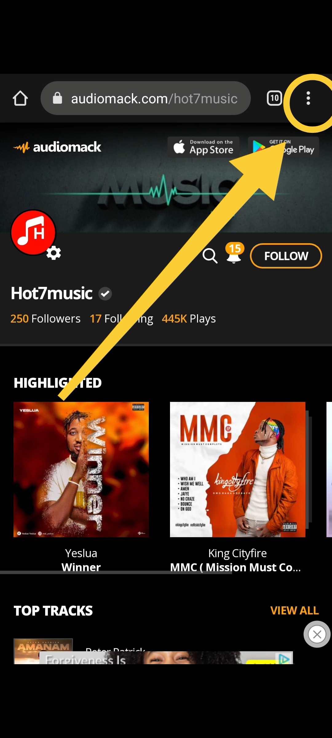 How To Upload Music On Audiomack Using Android Phone