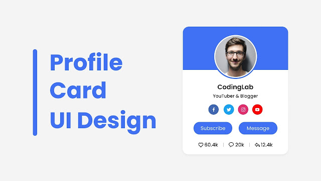 Top 10 Profile Card Template Designs in HTML & CSS