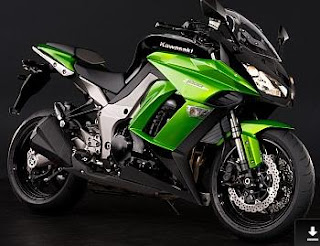 green Kawasaki z1000sx